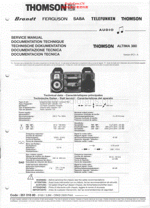 Thomson-Altima380-cs-sm 维修电路原理图.pdf