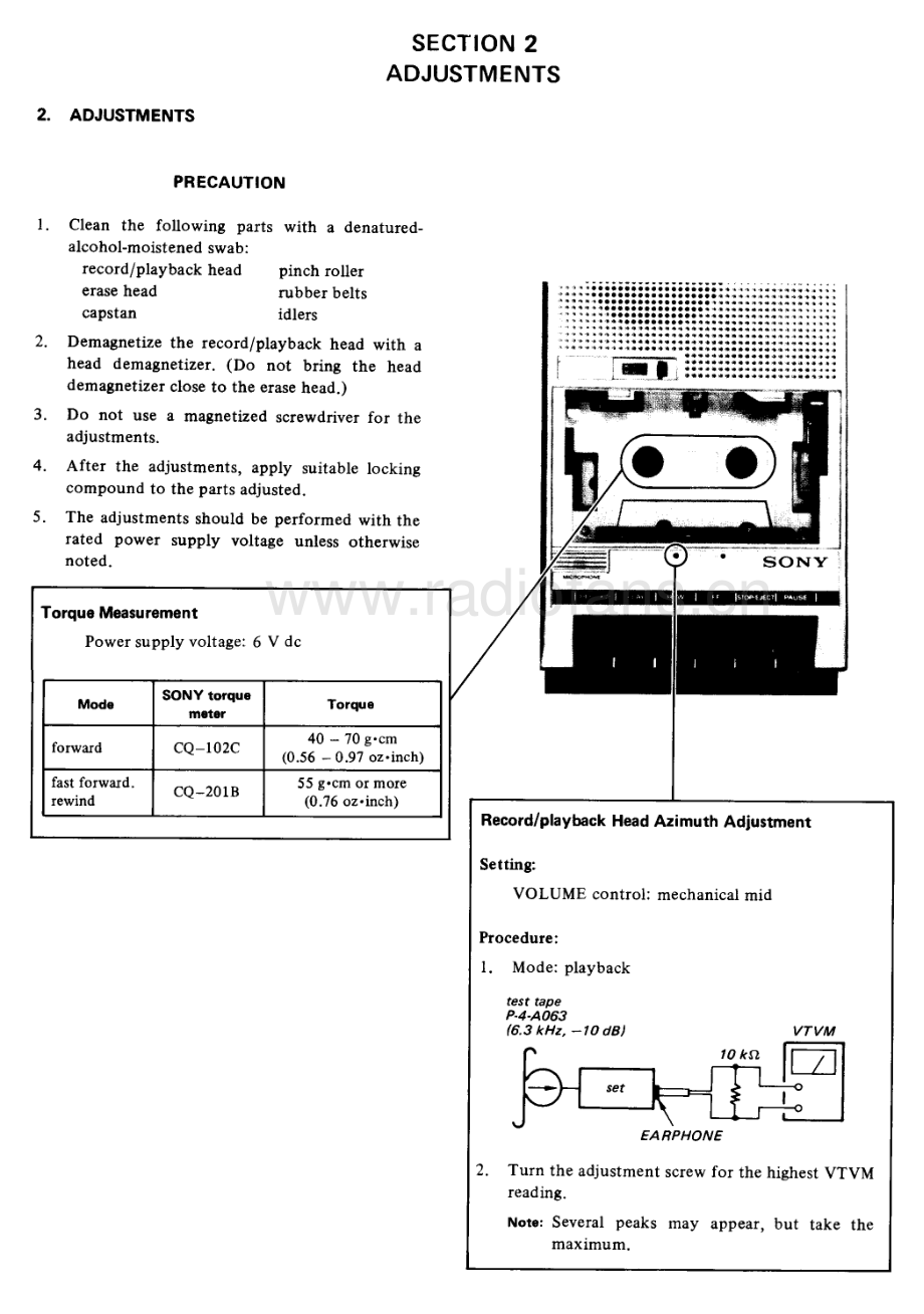 Sony-TCM838-tape-sm 维修电路原理图.pdf_第3页