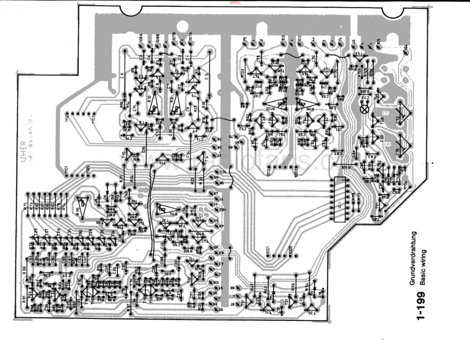 Uher-4200-ReportMonitor-tape-sch2 维修电路原理图.pdf_第1页