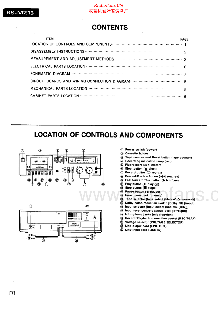 Technics-RSM215-tape-sm 维修电路原理图.pdf_第2页