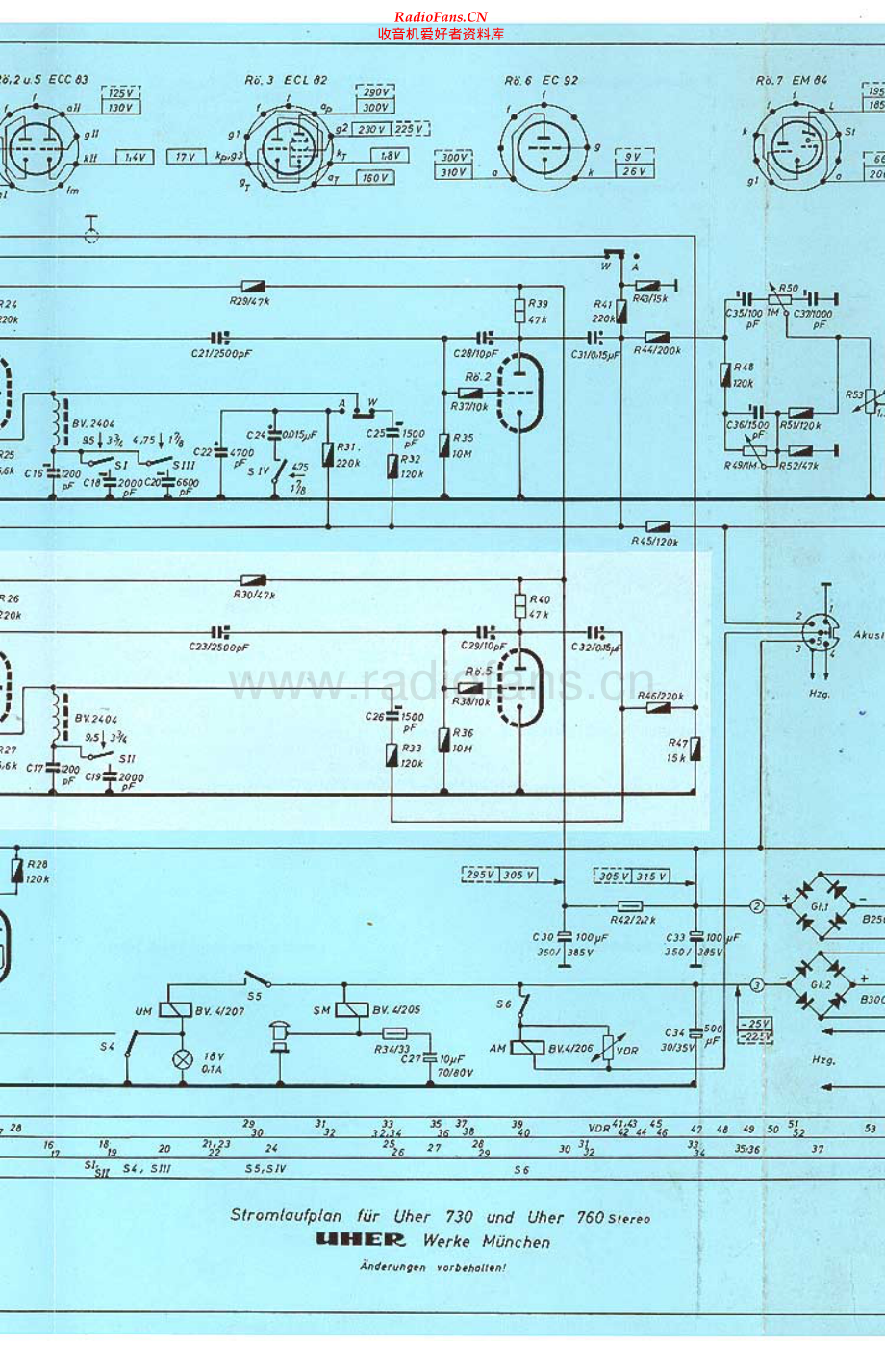 Uher-760Stereo-tape-sm 维修电路原理图.pdf_第2页