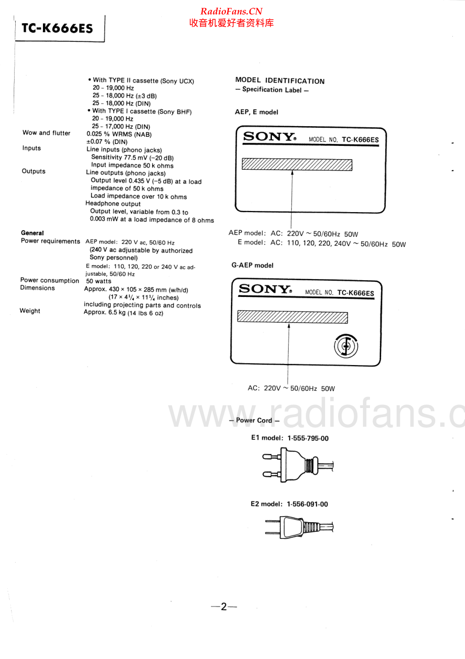 Sony-TCK666ES-tape-sm 维修电路原理图.pdf_第2页