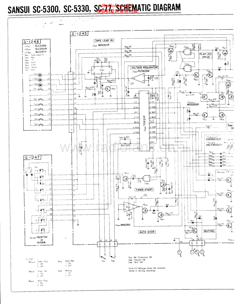 Sansui-SC77-tape-sch 维修电路原理图.pdf_第1页