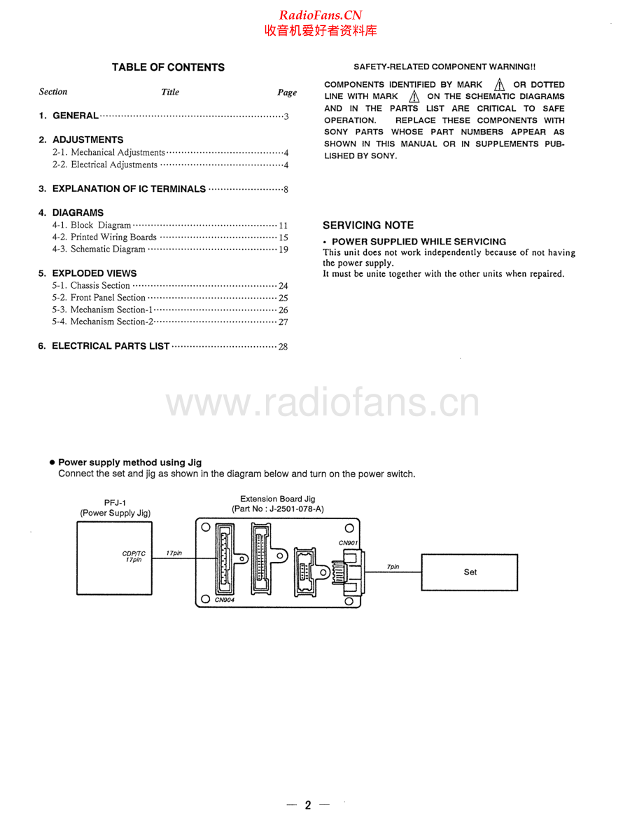 Sony-TCEX10-tape-sm 维修电路原理图.pdf_第2页