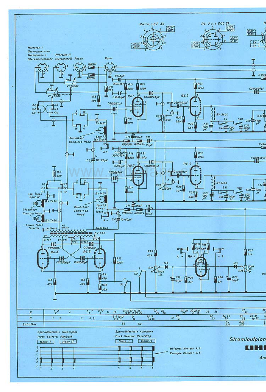 Uher-Stereorecord_III-tape-sch2 维修电路原理图.pdf_第3页