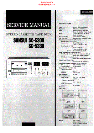 Sansui-SC5330-tape-sm 维修电路原理图.pdf