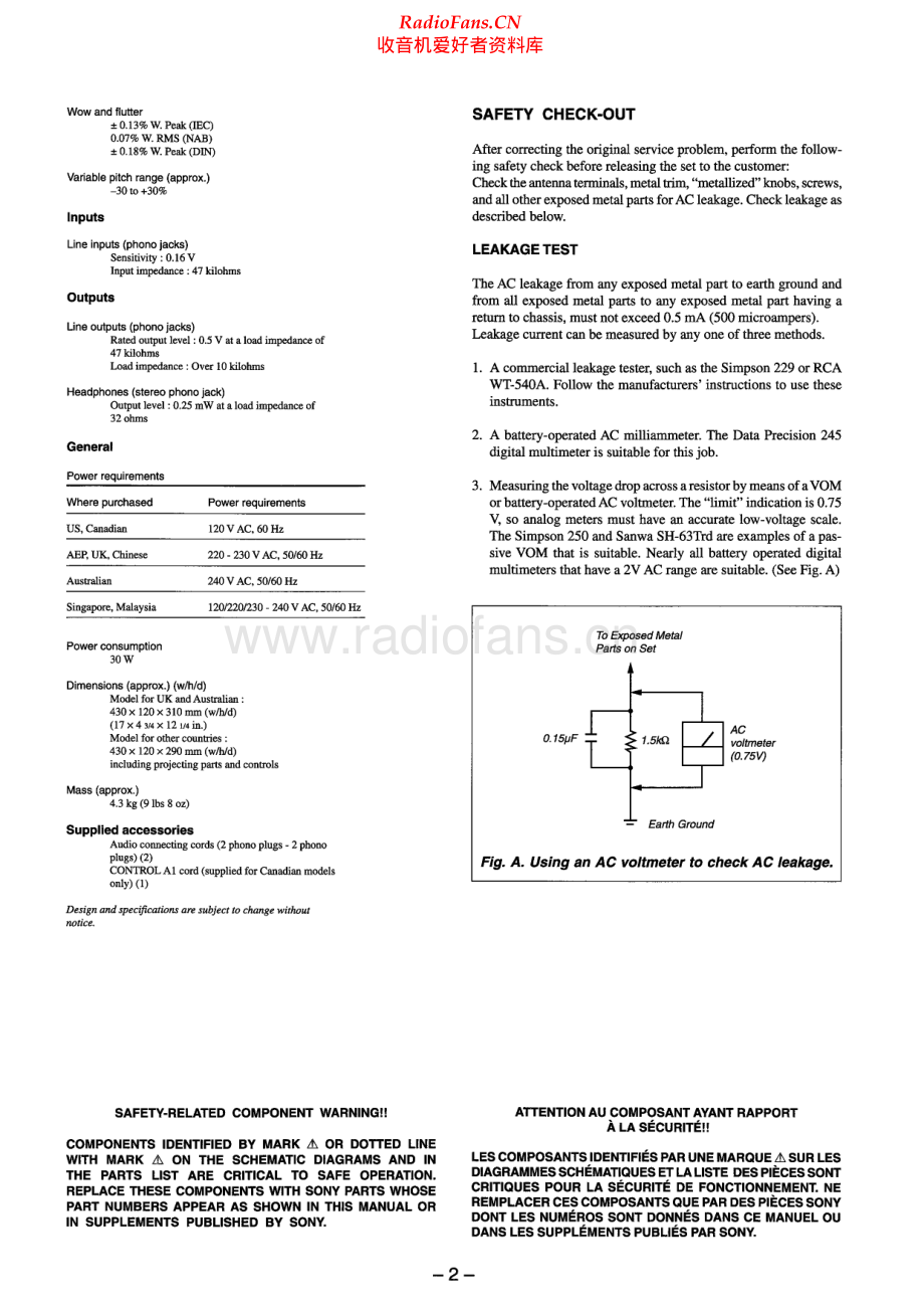 Sony-TCWE625-tape-sm 维修电路原理图.pdf_第2页