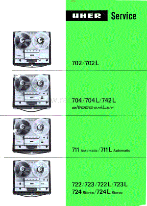 Uher-EltropaExklusiv-tape-sm 维修电路原理图.pdf