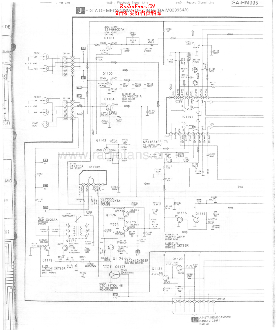 Technics-SAHM995-cs-sch 维修电路原理图.pdf_第2页