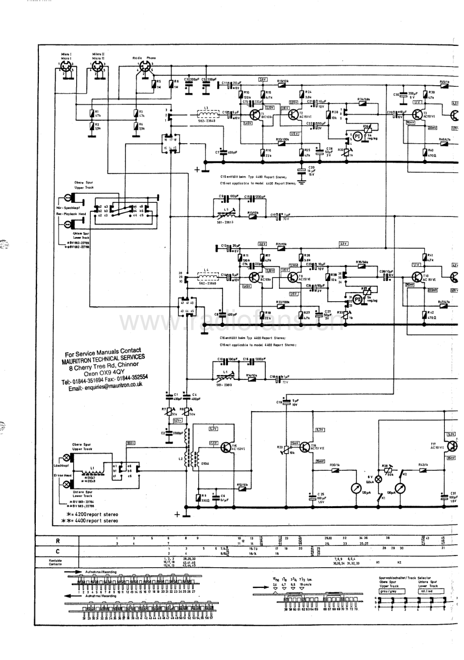 Uher-4400ReportStereo-tape-sup 维修电路原理图.pdf_第3页