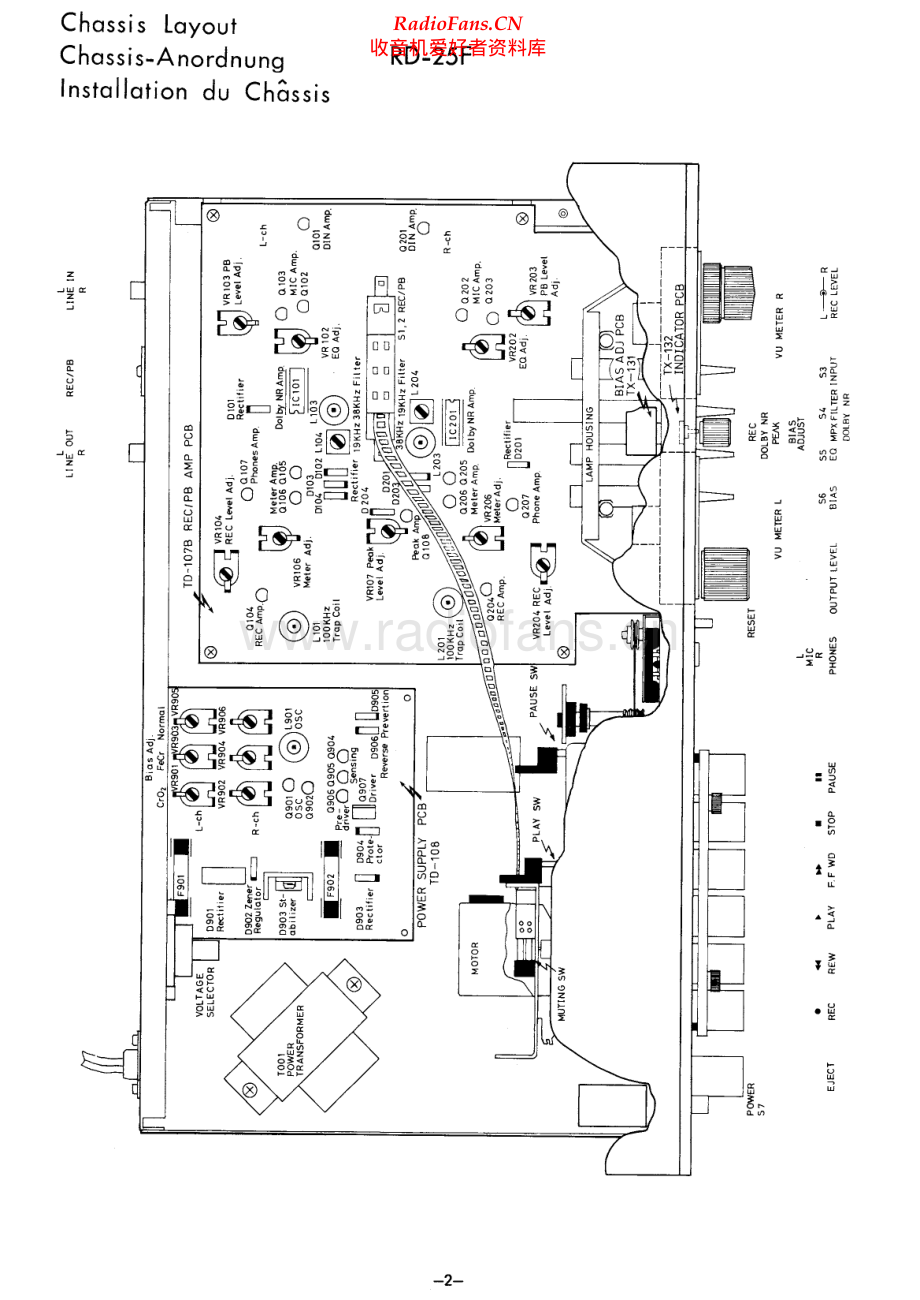 Rotel-RD2000-tape-sm 维修电路原理图.pdf_第2页