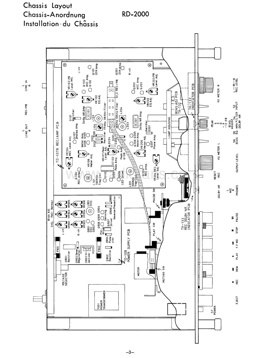 Rotel-RD2000-tape-sm 维修电路原理图.pdf_第3页