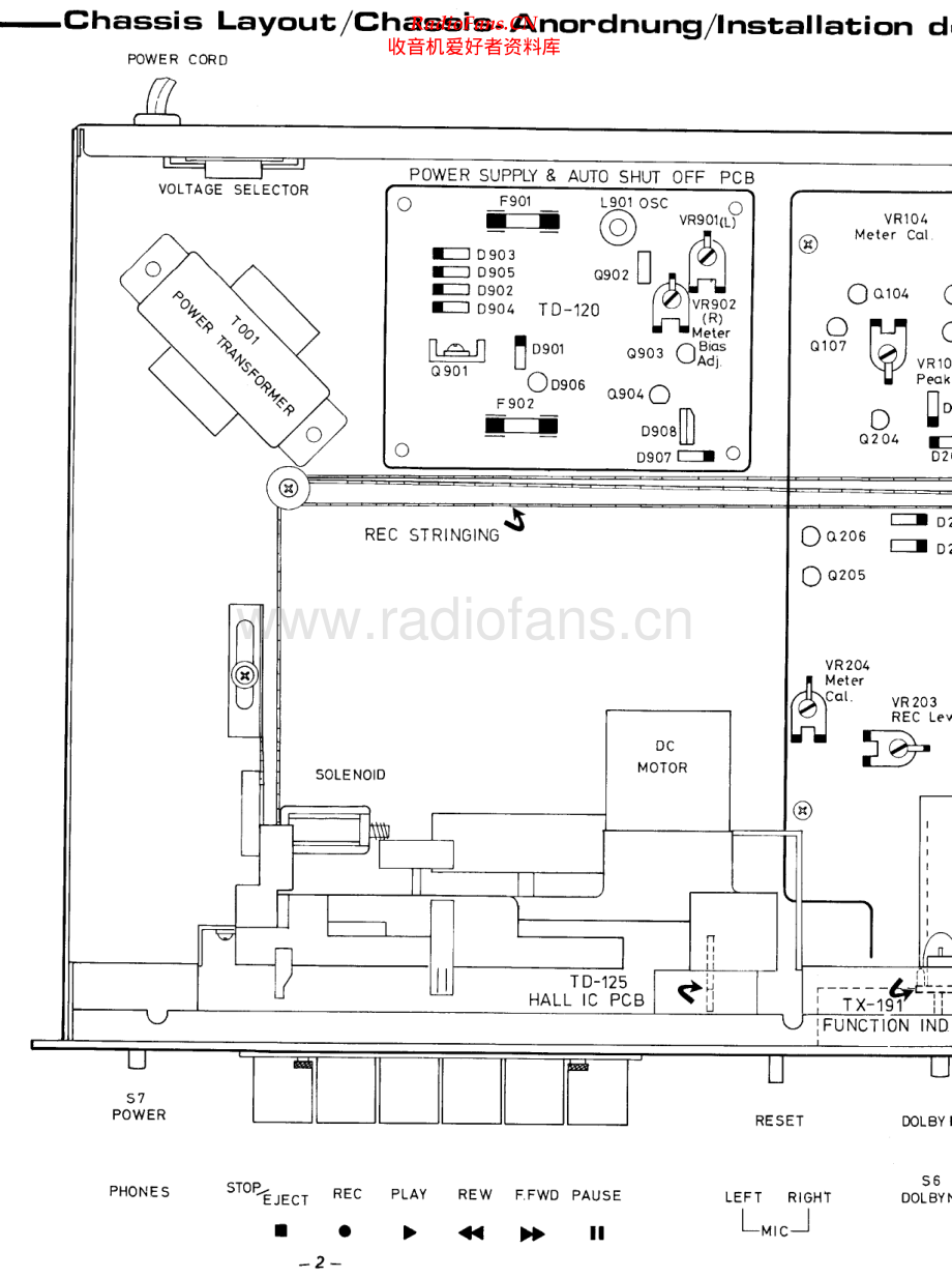 Rotel-RD500-tape-sm 维修电路原理图.pdf_第2页