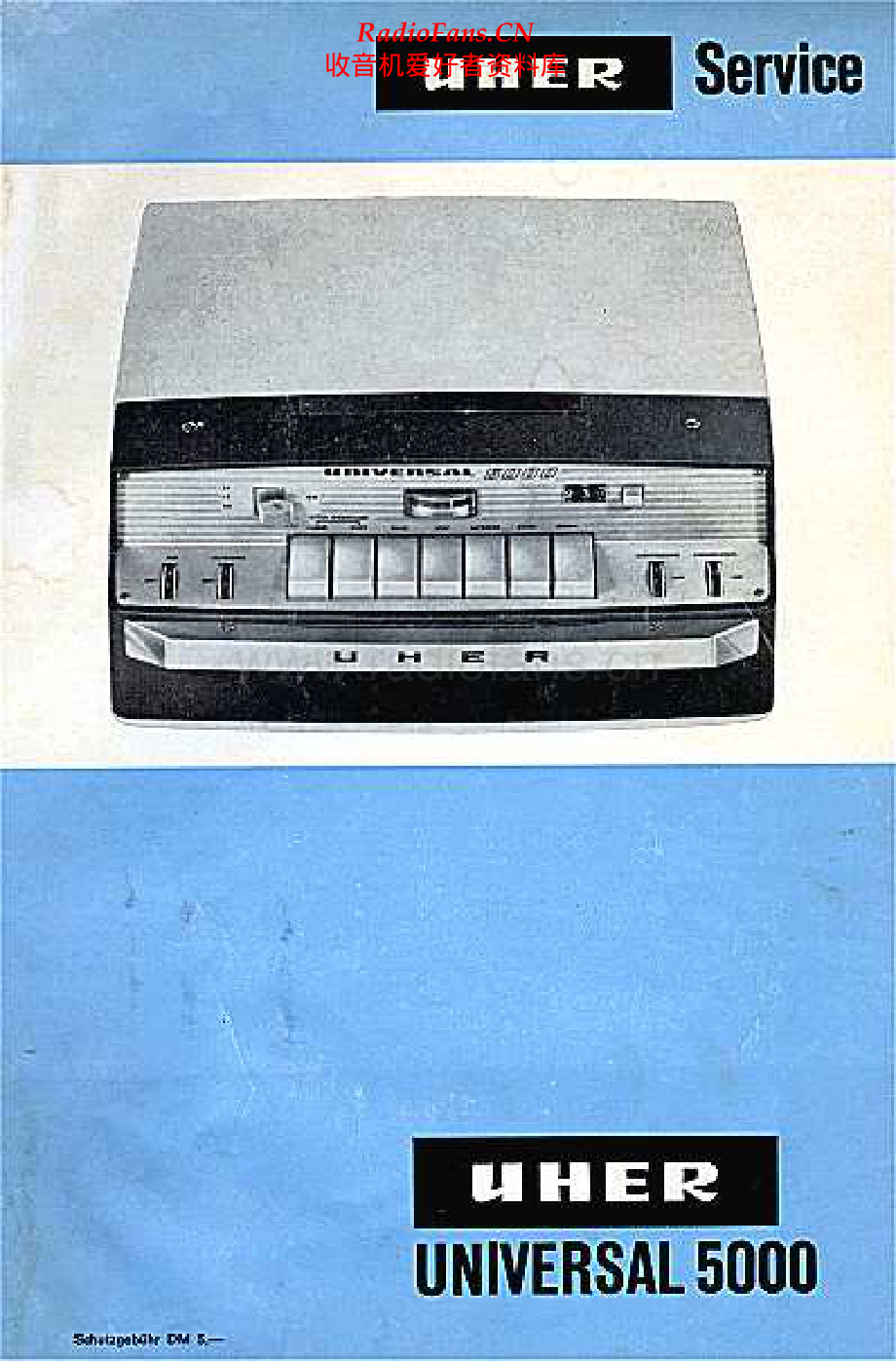 Uher-Universal5000-tape-sm 维修电路原理图.pdf_第1页