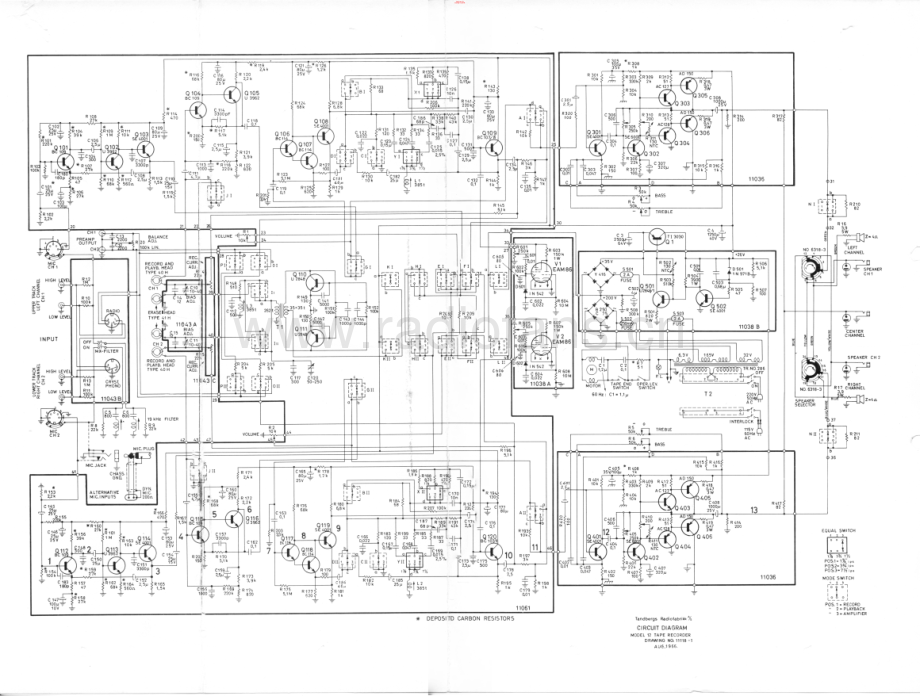 Tandberg-Model12-tape-sch 维修电路原理图.pdf_第1页