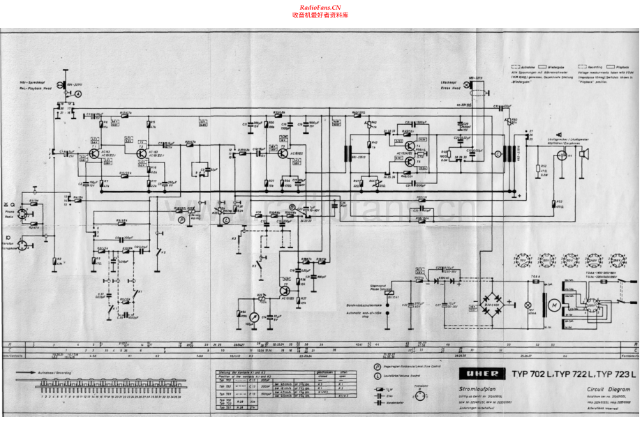 Uher-723L-tape-sch 维修电路原理图.pdf_第1页