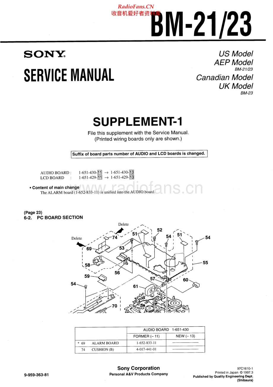 Sony-BM23-tape-sup 维修电路原理图.pdf_第1页