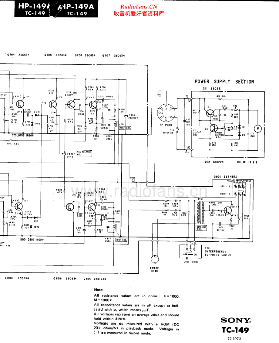 Sony-TC149-cs-sch 维修电路原理图.pdf_第2页