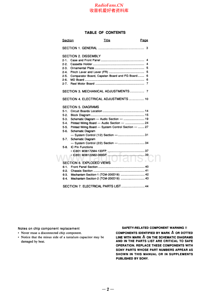 Sony-TCKA6ES-tape-sm 维修电路原理图.pdf_第2页