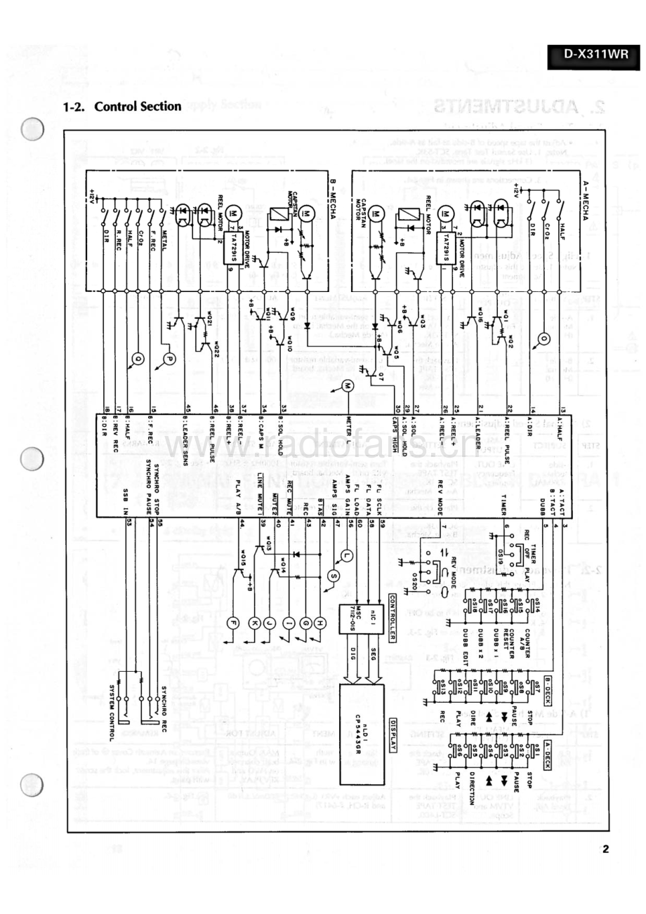 Sansui-DX311WR-tape-sm 维修电路原理图.pdf_第3页