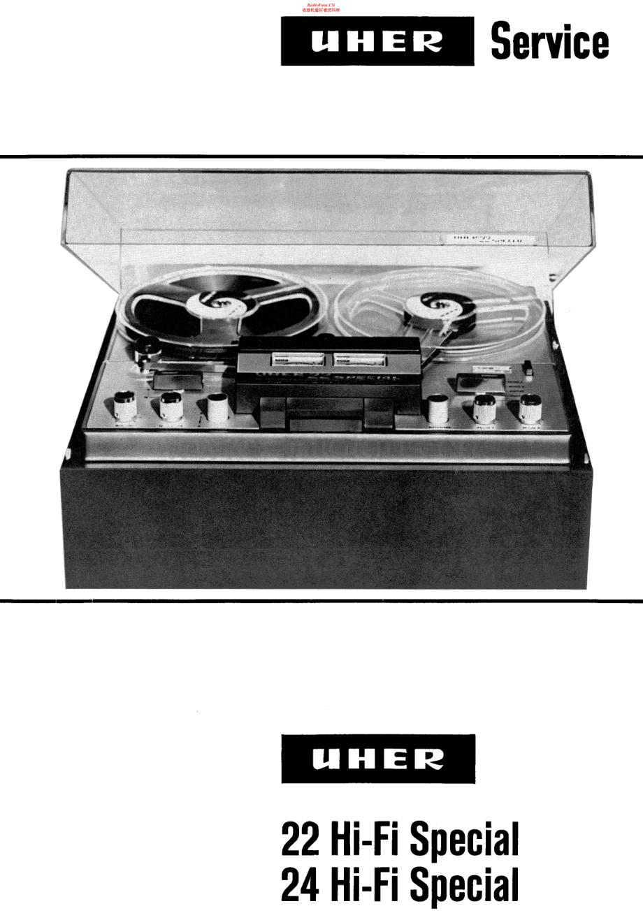 Uher-24HIFI-tape-sm 维修电路原理图.pdf_第1页