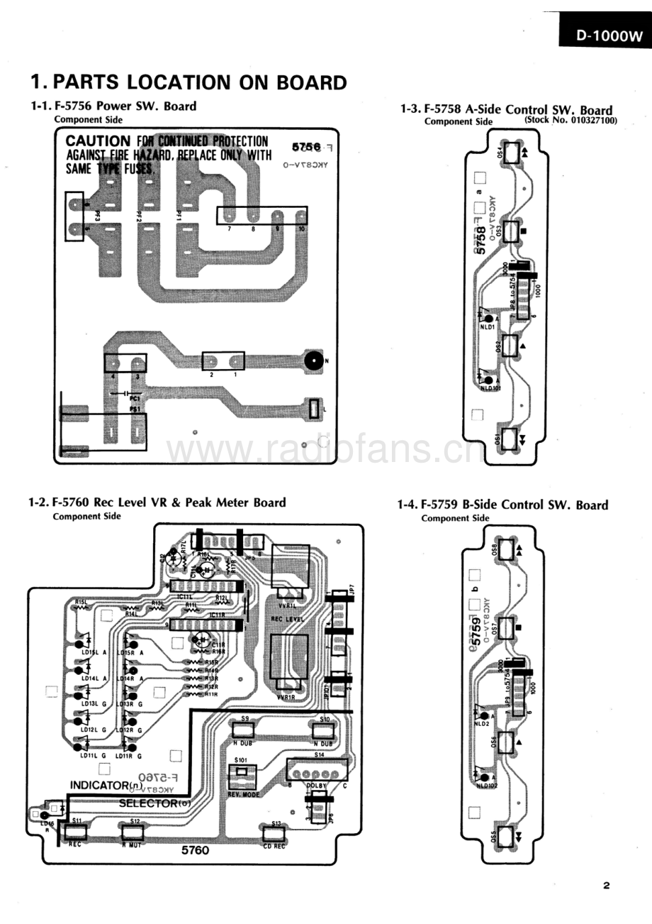 Sansui-D1000W-tape-sm 维修电路原理图.pdf_第3页