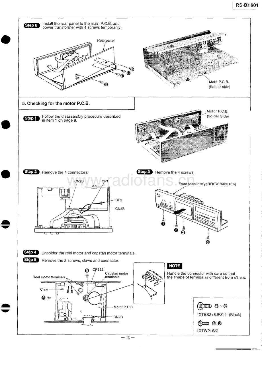 Technics-RSBX601-tape-sm 维修电路原理图.pdf_第3页