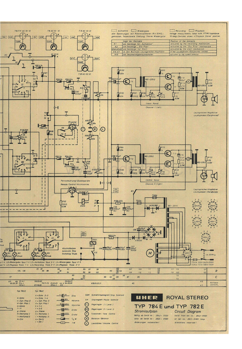 Uher-Royal784-tape-sm 维修电路原理图.pdf_第3页