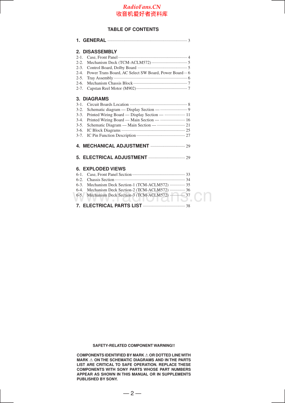 Sony-TCSD1-tape-sm 维修电路原理图.pdf_第2页