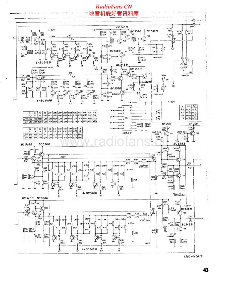 Uher-4200Report-tape-sch 维修电路原理图.pdf_第2页