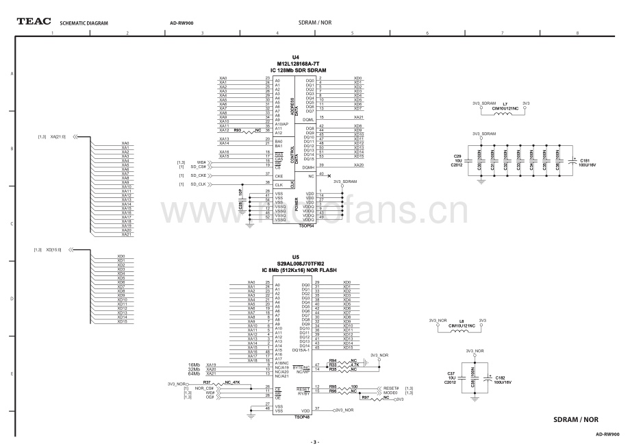 Teac-ADRW900-tape-sch 维修电路原理图.pdf_第3页