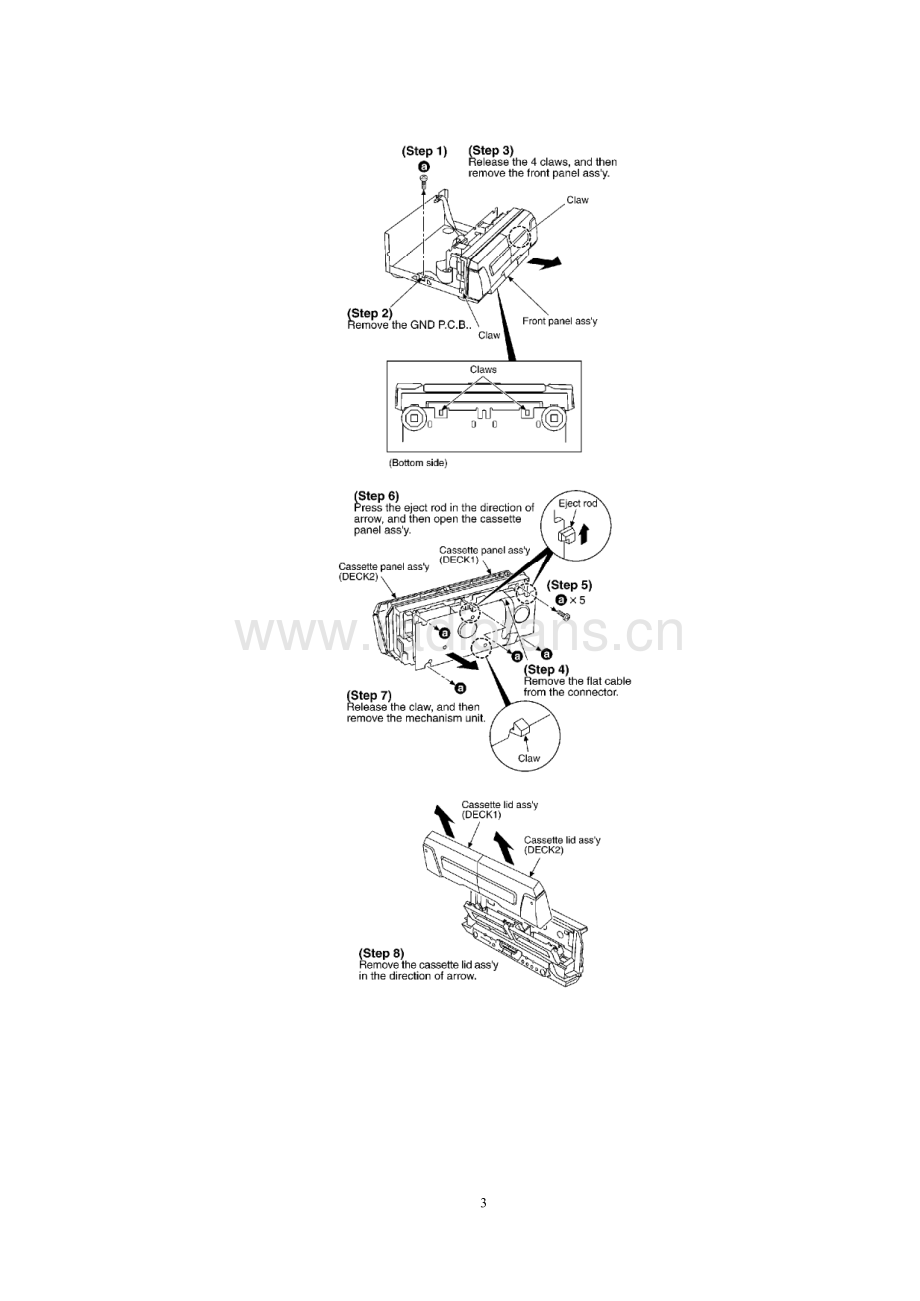 Technics-RSDV290EG-tape-sm 维修电路原理图.pdf_第3页