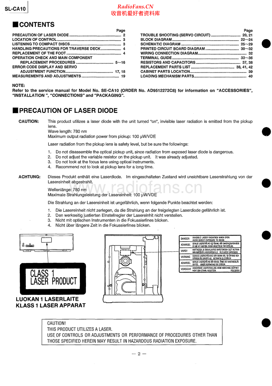 Technics-SLCA10-cs-sm 维修电路原理图.pdf_第2页