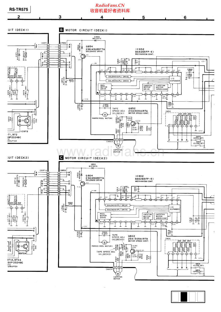 Technics-RSTR575-tape-sch 维修电路原理图.pdf_第2页