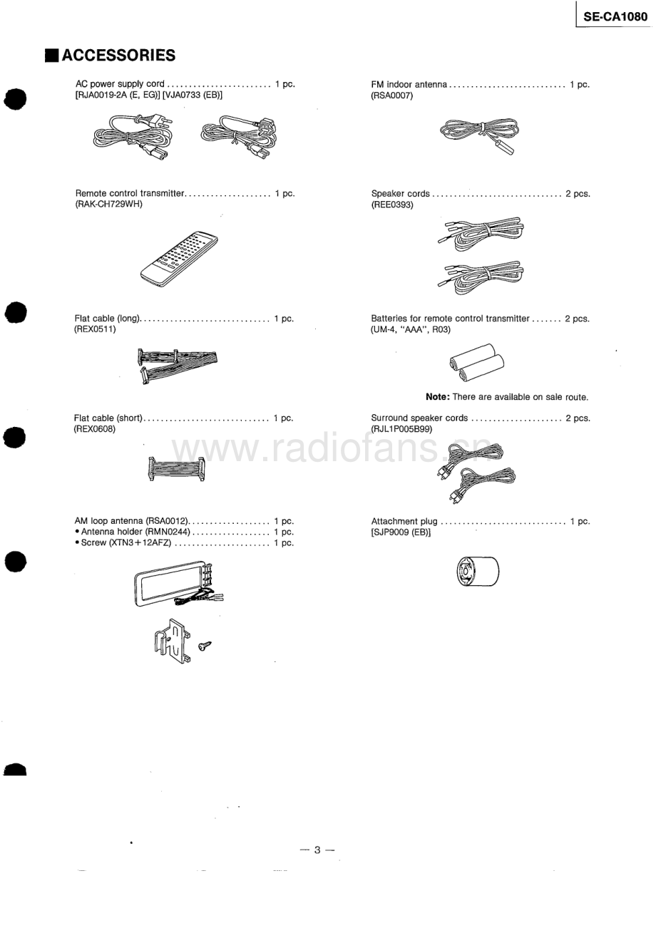 Technics-SECA1080-cs-sm 维修电路原理图.pdf_第3页