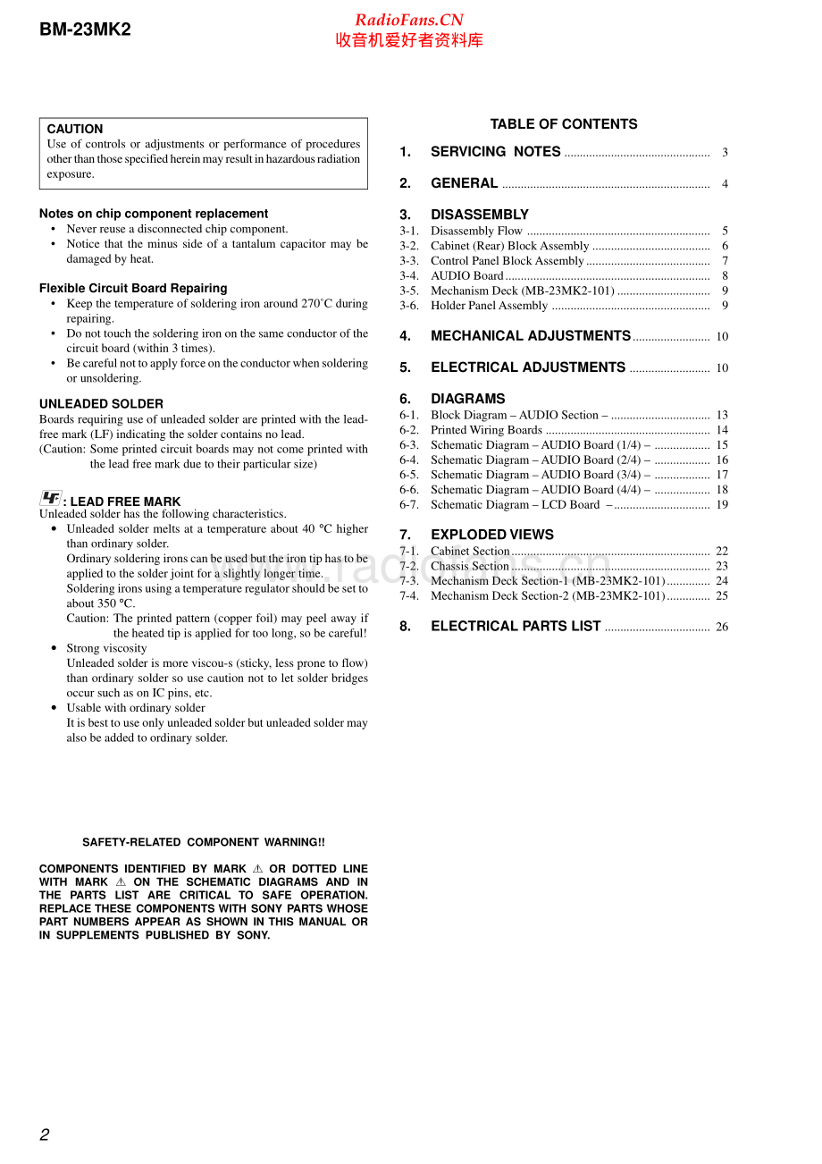 Sony-BM23MK2-tape-sm 维修电路原理图.pdf_第2页