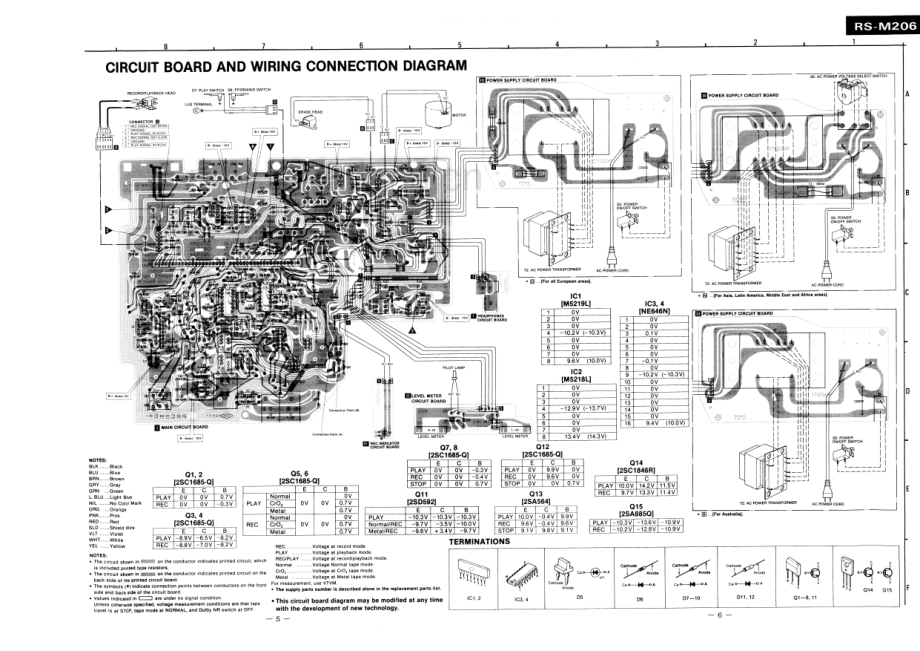 Technics-RSM206-tape-sm 维修电路原理图.pdf_第3页