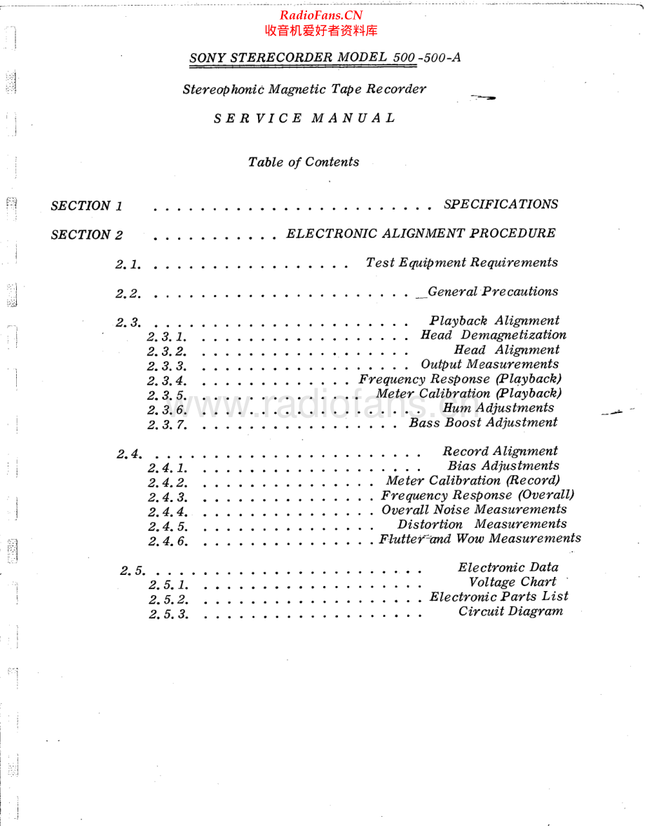 Sony-Sterecorder500-tape-sm 维修电路原理图.pdf_第2页