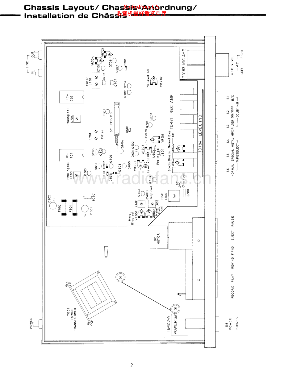 Rotel-RD850-tape-sm 维修电路原理图.pdf_第2页