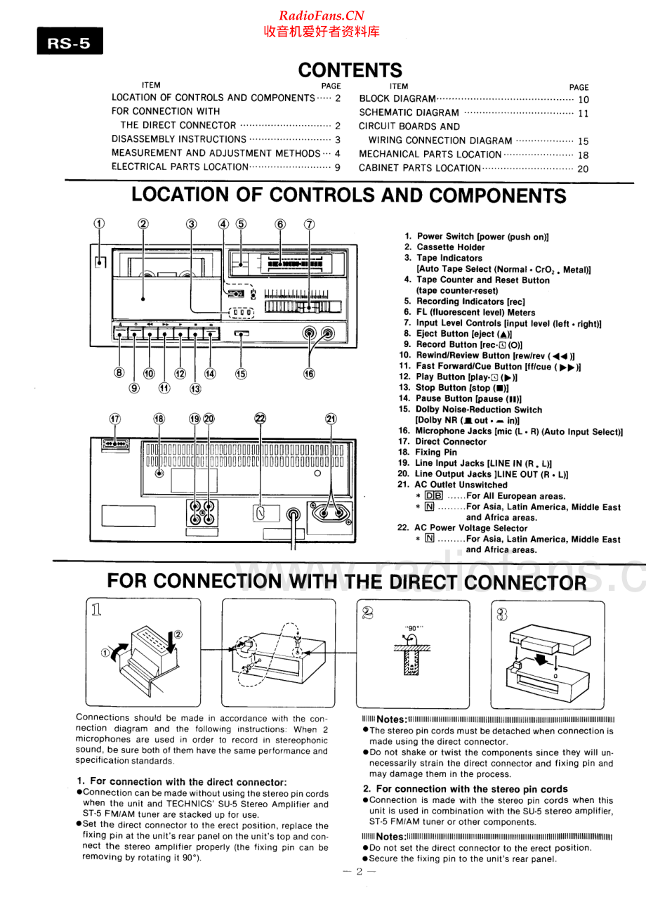 Technics-RS5-tape-sm 维修电路原理图.pdf_第2页