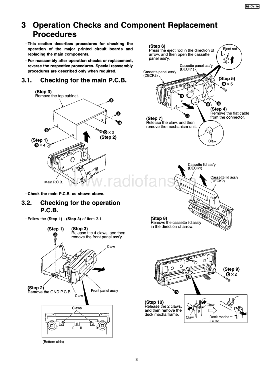 Technics-RSDV170-tape-sm 维修电路原理图.pdf_第3页