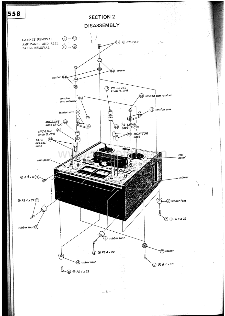 Sony-TC558-tape-sm 维修电路原理图.pdf_第3页