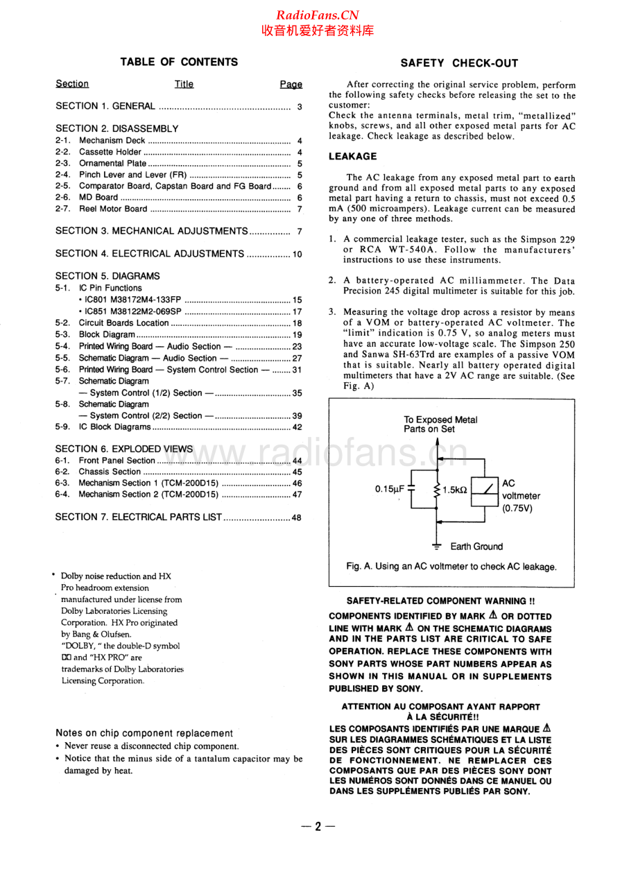 Sony-TCKA3ES-tape-sm 维修电路原理图.pdf_第2页