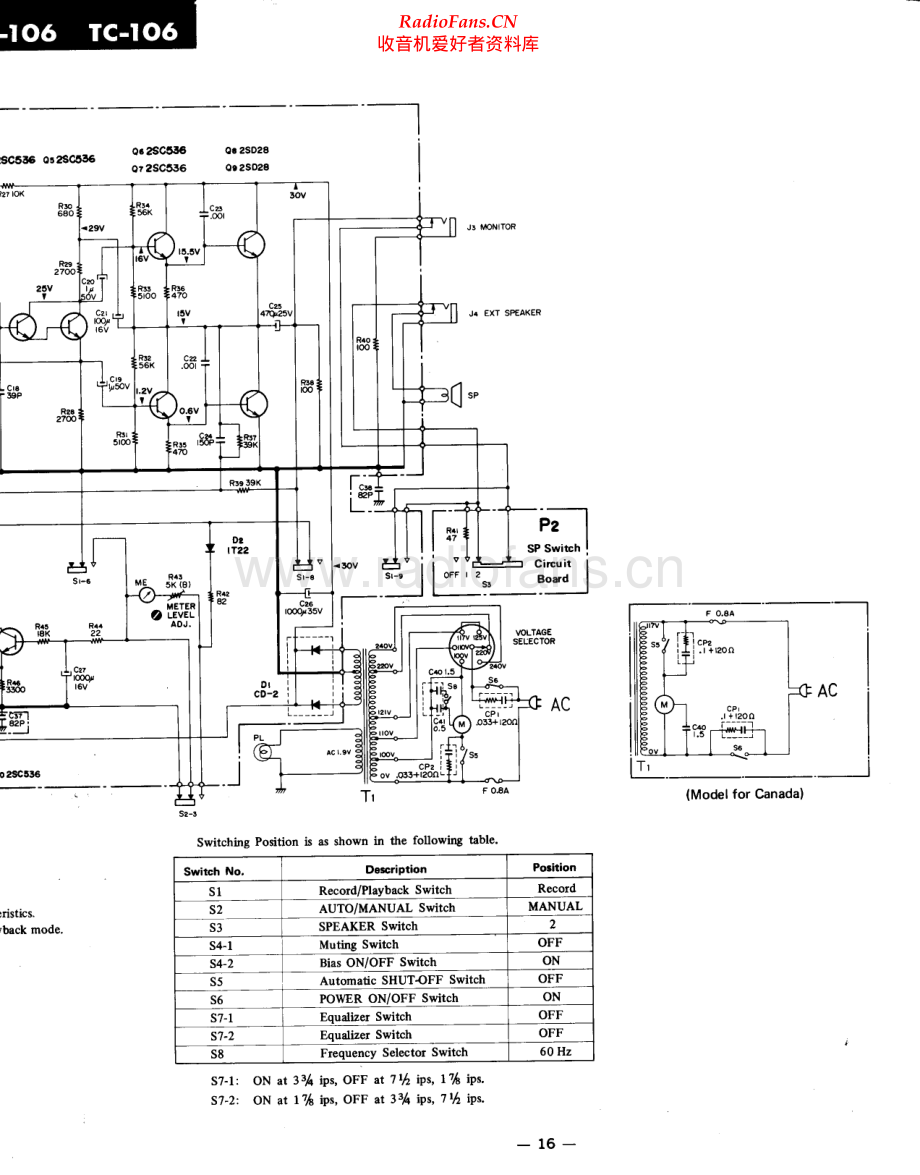 Sony-TC106-tape-sch 维修电路原理图.pdf_第2页