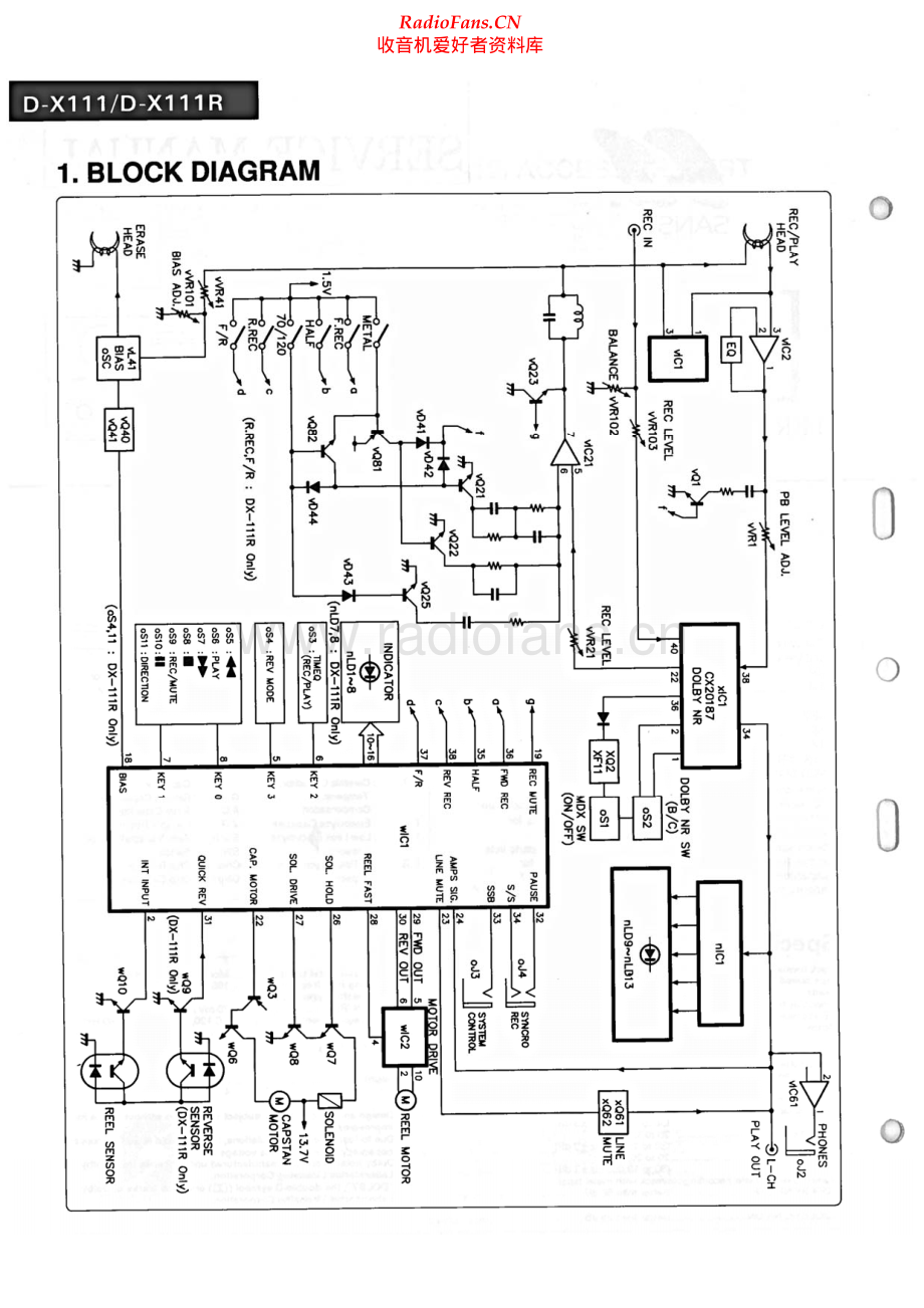 Sansui-DX111-tape-sm 维修电路原理图.pdf_第2页