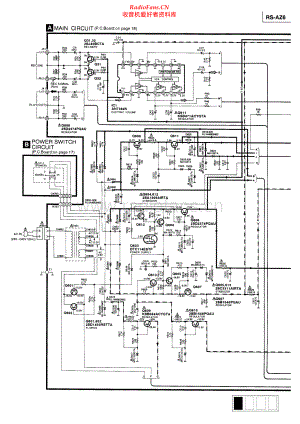 Technics-AZ6-tape-sch 维修电路原理图.pdf