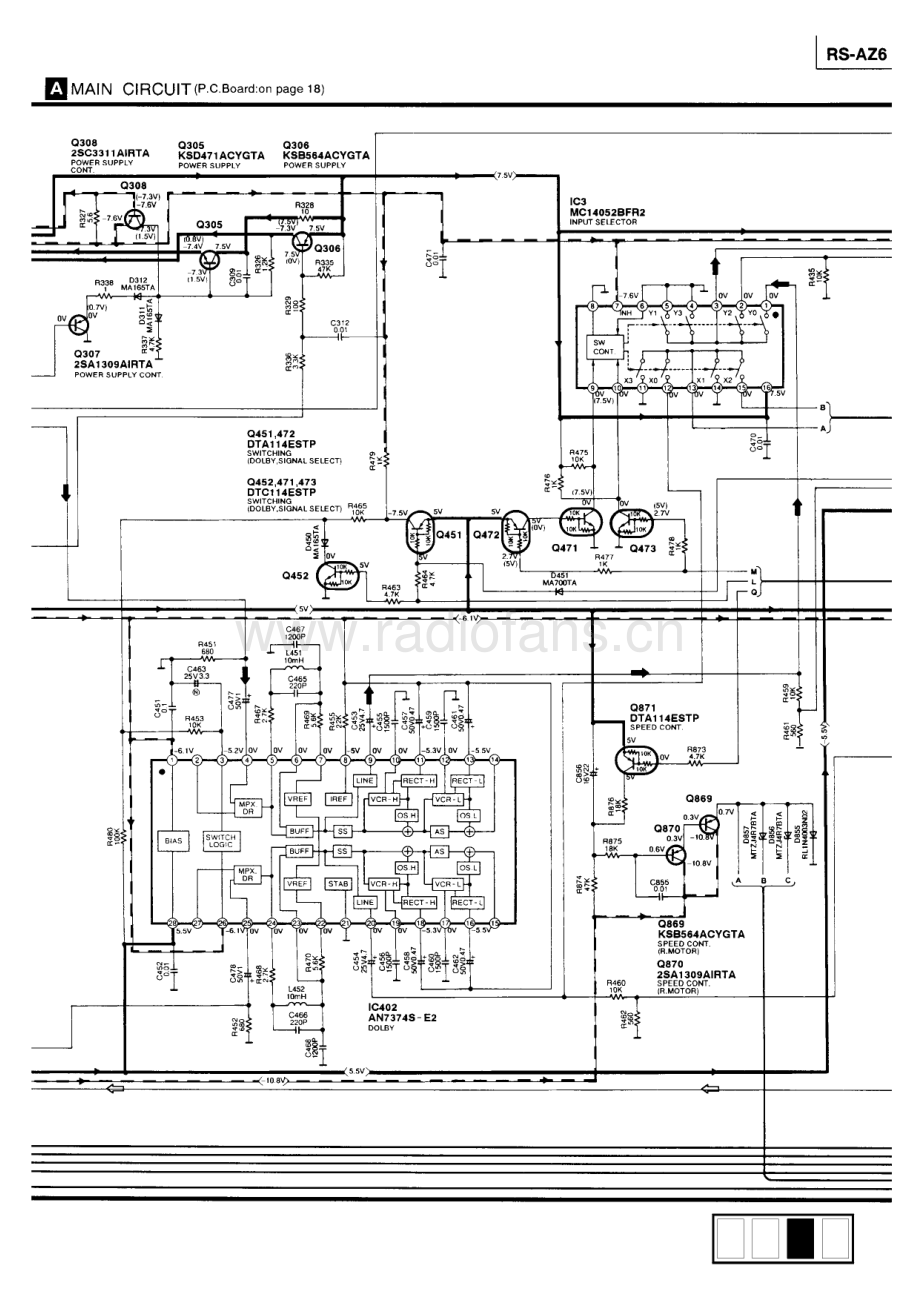 Technics-AZ6-tape-sch 维修电路原理图.pdf_第3页