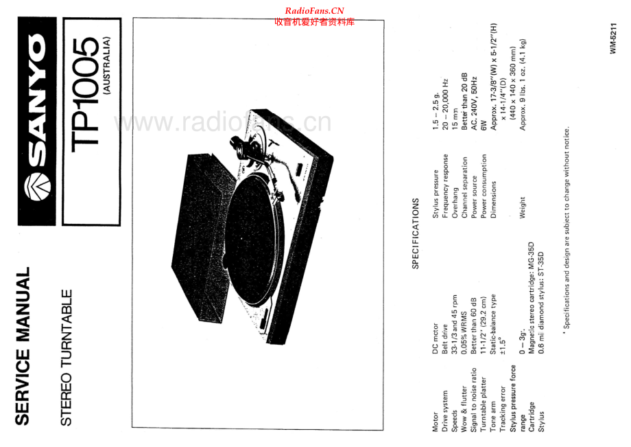 Sanyo-TP1005-tt-sm 维修电路原理图.pdf_第1页