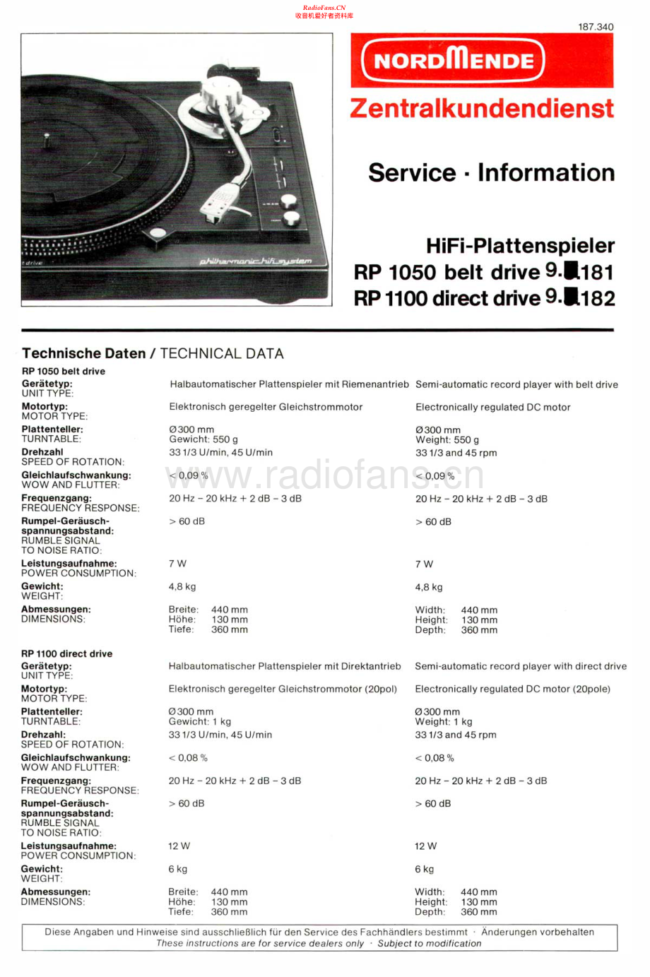 Nordmende-RP1050-tt-si 维修电路原理图.pdf_第1页