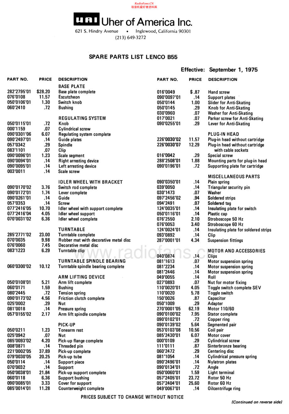 Lenco-B55-tt-sm 维修电路原理图.pdf_第2页